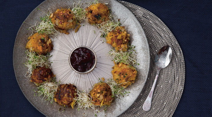 parsnip and cashew rosti