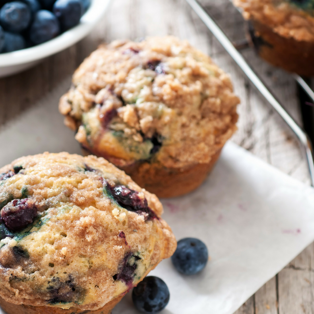 CINNAMON TOPPED BLUEBERRY MUFFINS - SuperValu