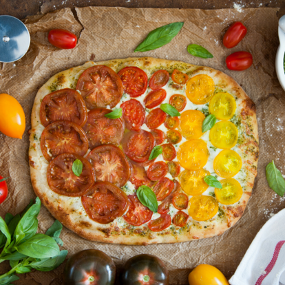 Rainbow Pizza